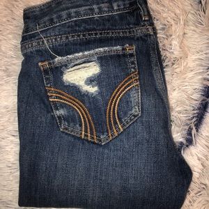 Ripped Hollister Jeans
